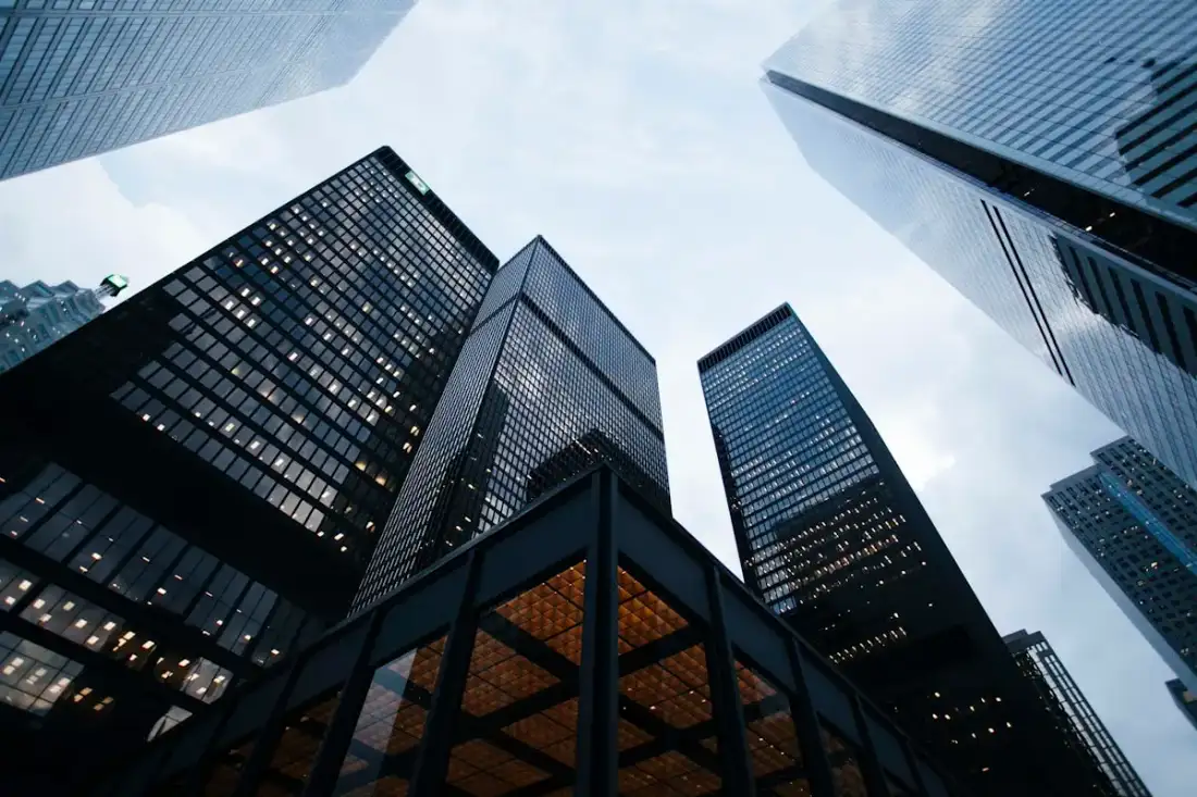 Modern infrastructure building representing energy and infrastructure investment in Latin America